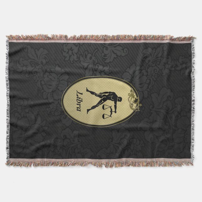 Libra Throw Blanket (Front)