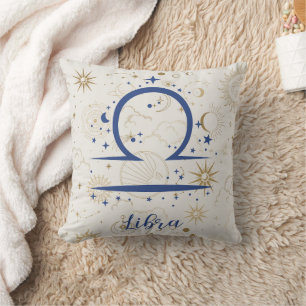 Libra Throw Pillow