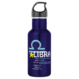 Libra Traits Water Bottle