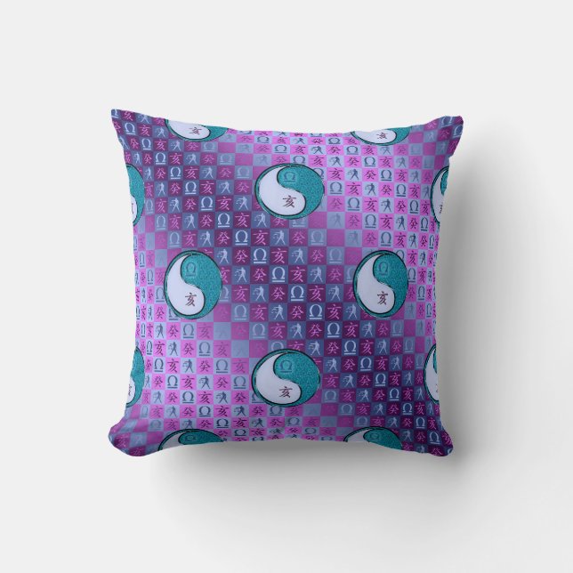 Libra & Water Boar Cushion (Front)