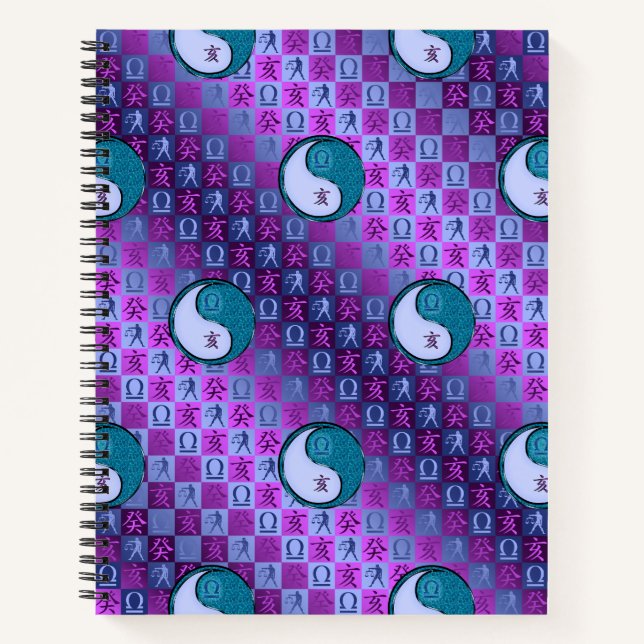 Libra & Water Boar Notebook (Front)
