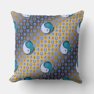 Libra & Water Horse Cushion
