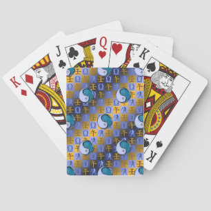Libra & Water Horse Playing Cards