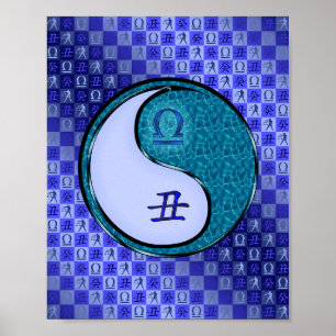 Libra & Water Ox Poster