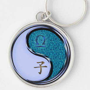 Libra & Water Rat Key Ring