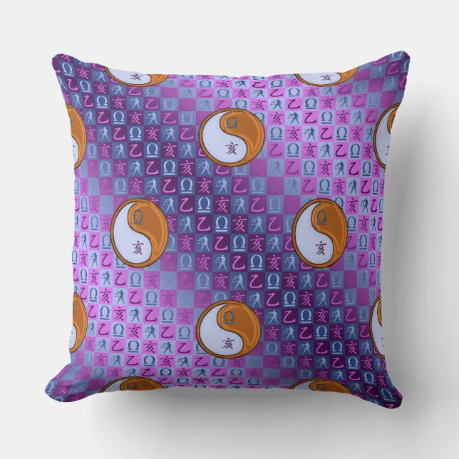 Libra & Wood Boar Cushion (Front)