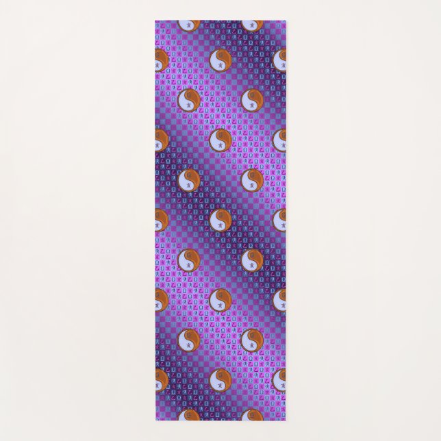 Libra & Wood Boar Yoga Mat (Front)