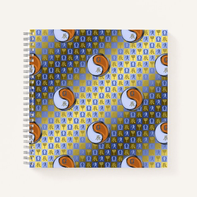 Libra & Wood Dragon Notebook (Front)