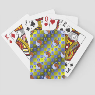 Libra & Wood Monkey Playing Cards