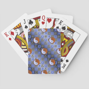 Libra & Wood Rabbit Playing Cards