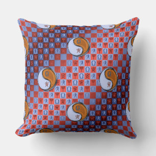Libra & Wood Tiger Cushion