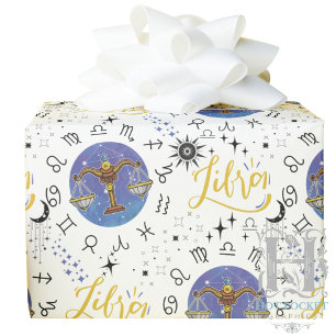 Libra Wrapping Paper