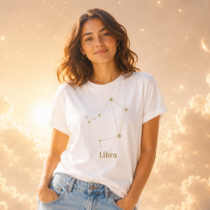 Libra Zodiac Constellation T-Shirt