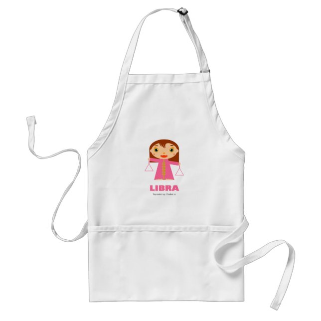 Libra Zodiac for Kids Standard Apron (Front)