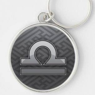 Libra Zodiac Keychain
