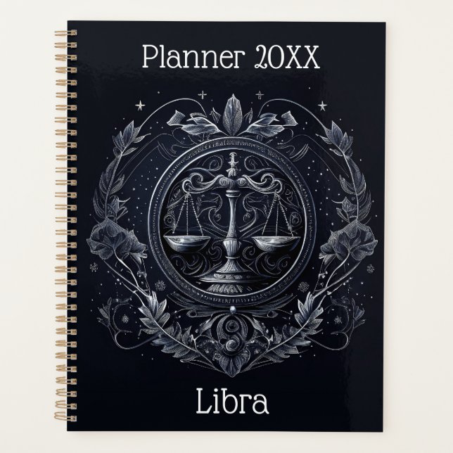 Libra Zodiac  Planner (Front)