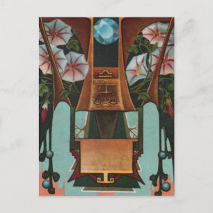 Libra - Zodiac Postcard