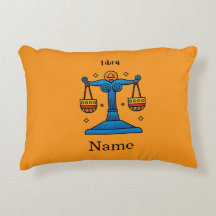 Libra Zodiac Retro Pop Art - Personalised Gift