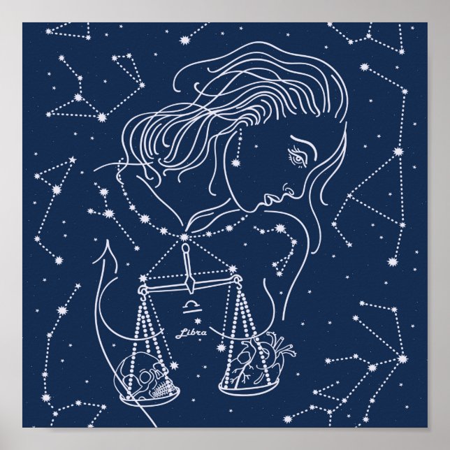 Libra zodiac sign (Front)