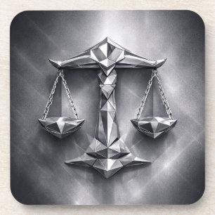 libra zodiac sign coaster