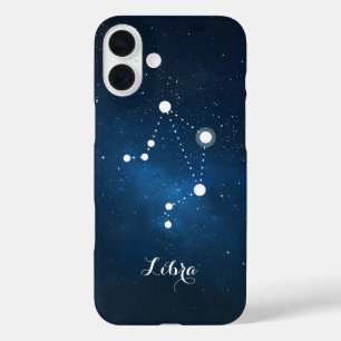 Libra Zodiac Sign Constellation iPhone 16 Plus Case