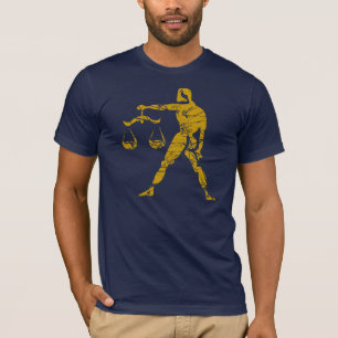 Libra Zodiac Sign Grunge September 23 - October 22 T-Shirt