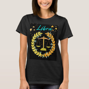 Libra Zodiac Sign Horoscope Astrology Women's  T-Shirt