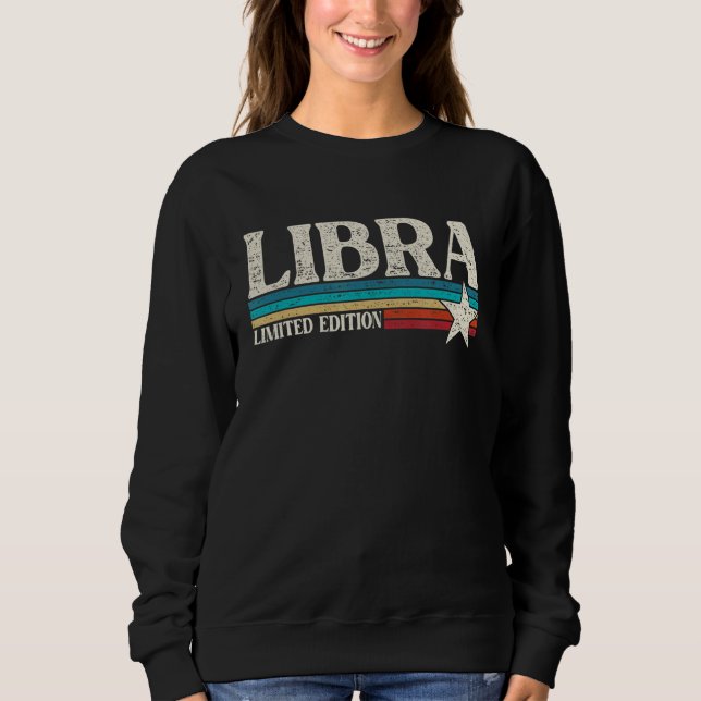 Libra Zodiac Sign Sweatshirt (Front)