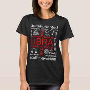 Libra Zodiac Sign T-Shirt