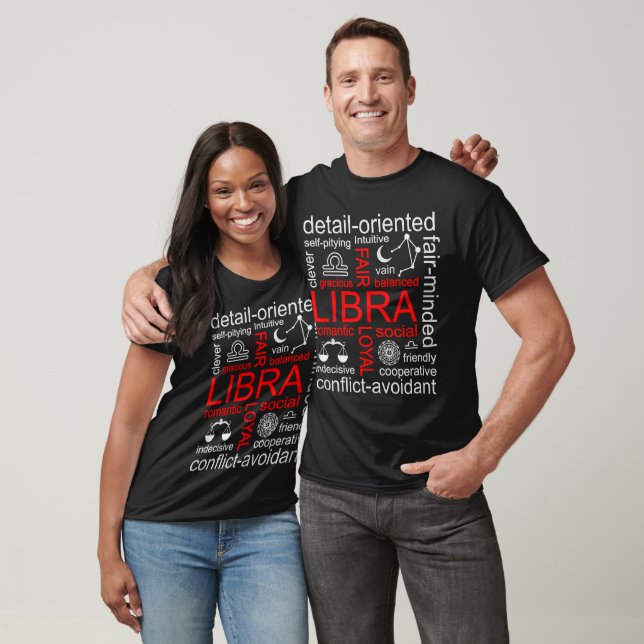 Libra Zodiac Sign T-Shirt (Unisex)