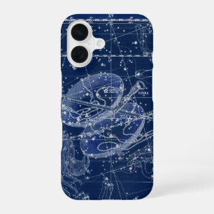 Libra Zodiac Sign Vintage Illustration iPhone 16 Case
