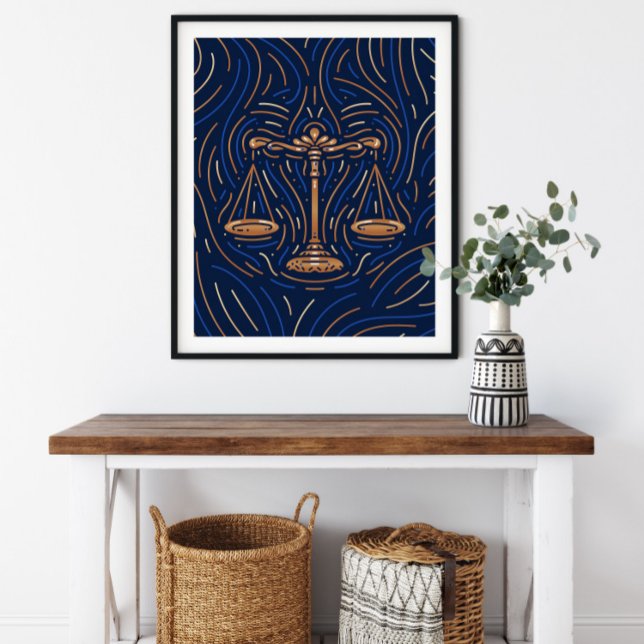 Libra Zodiac Sign | Zodiac Digital Print (Creator Uploaded)