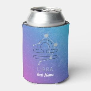 Libra Zodiac Star Sign Horoscope Constellation Can Cooler