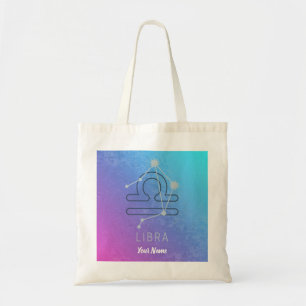 Libra Zodiac Star Sign Horoscope Constellation Tote Bag