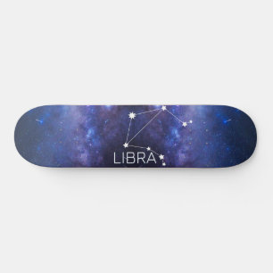Libra Zodiac Star Sign Skateboard