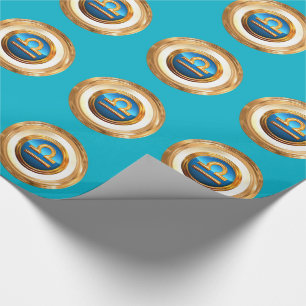 Libra Zodiac Symbol Wrapping Paper