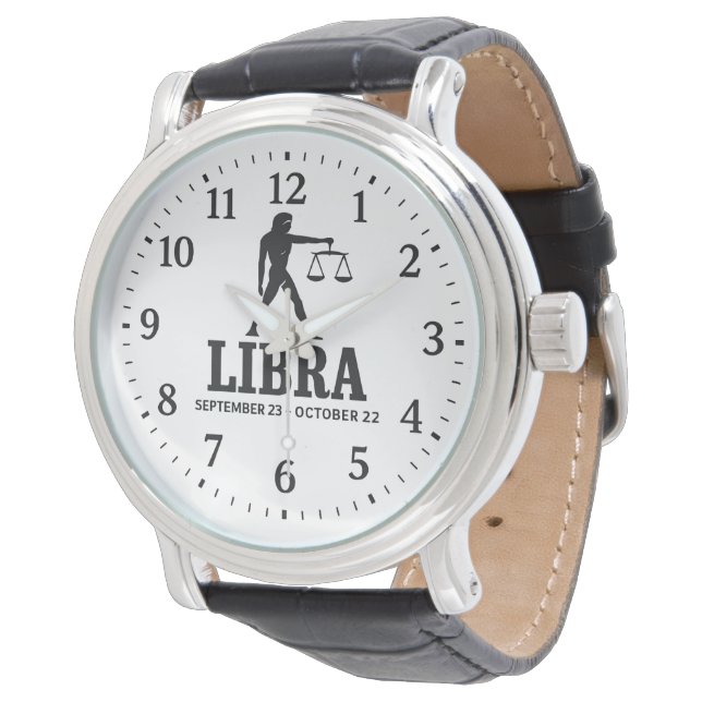 Libra Zodiac Watch (Angled)