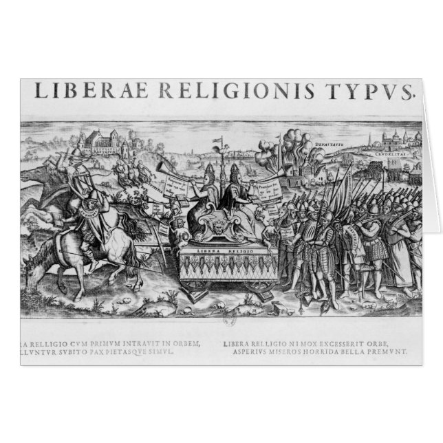 Librae Religionis Typus', allegory (Front Horizontal)