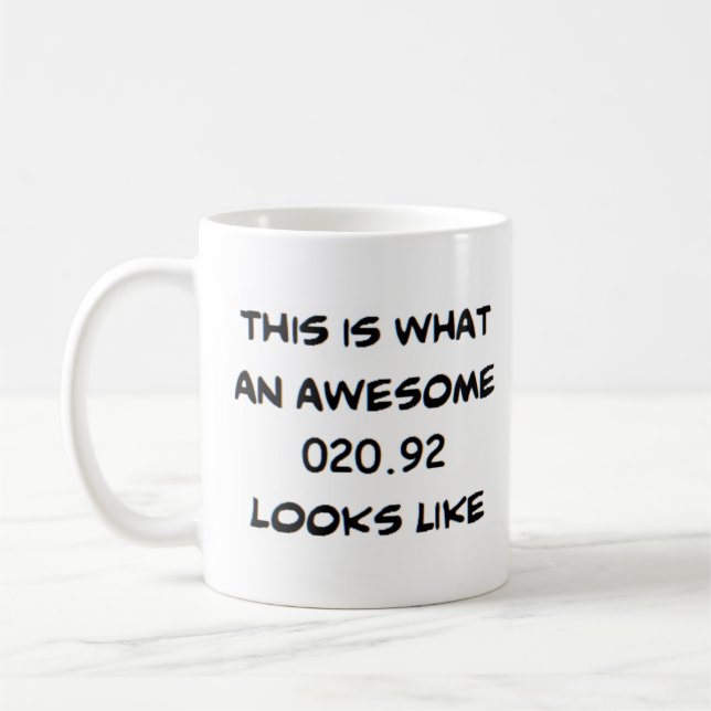 librarian 020.92, awesome coffee mug (Left)