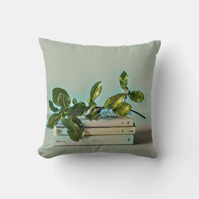 Librarian birthday gift cushion (Front)