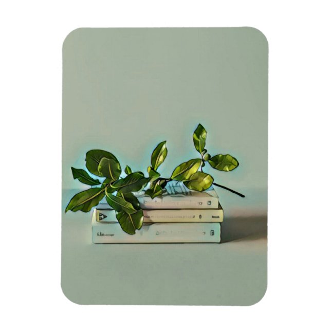 Librarian birthday gift magnet (Vertical)