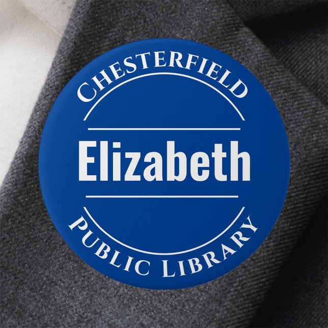 Librarian Button Badge (Creator Uploaded)