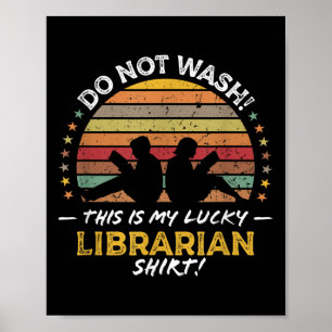 Librarian Funny Library Quote Graphic Poster