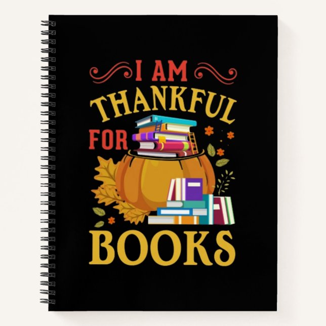 Librarian I am thankful for Books (Front)
