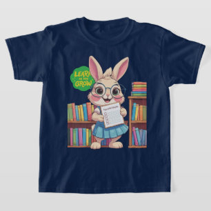 Librarian-in-Training Star – Rabbit Edition T-Shirt