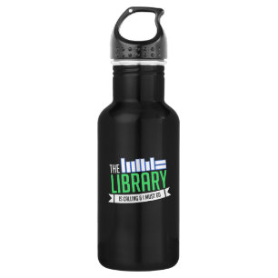 Librarian Library Books Gift 532 Ml Water Bottle