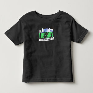 Librarian Library Books Gift Toddler T-Shirt