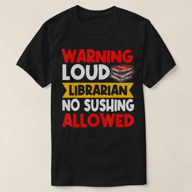 Librarian Library Specialists Information Brokers  T-Shirt (Design Front)