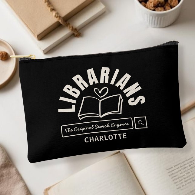 Librarian Original Search Engine Gift Accessory Pouch (Creator Uploaded)