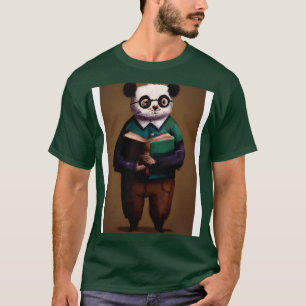 Librarian Panda 2 T-Shirt